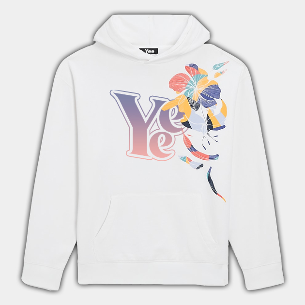 Yee Floral Graphic Hoodie